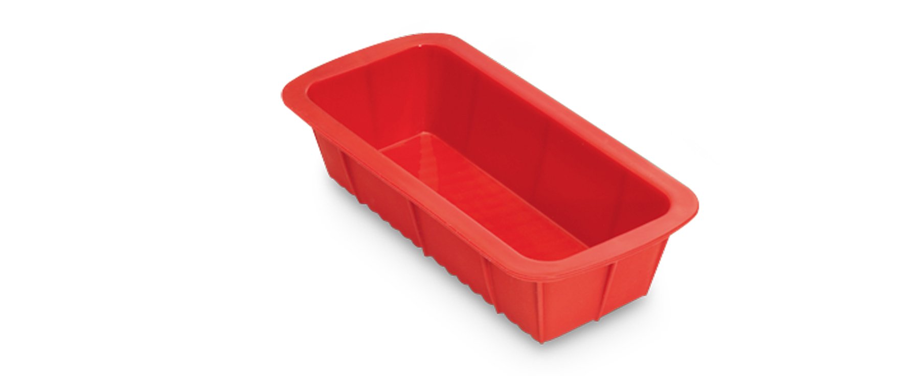 Guardini, Rectangle Air Fryer Mould Food Grade Silicone 22.8 x 12.5 x 5.8 cm Red
