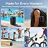 DUDGSIS Portable Bluetooth Speaker, Wireless Speakers With Led Light, Louder Volume & Enhanced Bass, IPX7 Waterproof, 30H Playtime, Durable Loud Outdoor Speaker for Travel, Sport #4