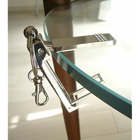 Amazon バッグハンガー 携帯フック バッグホルダー スマホスタンド C Line スワロフスキー クリスタル キーホルダー バッグチャーム テーブルハンガー 携帯するフック シルバー台 便利で可愛いから人気 フック オンライン通販