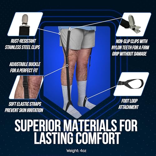 Shirt Stay Plus World's Best Mens Shirt Stays for Men Police and Military - Made in USA (Loop Stirrup Style) (Select Series)3