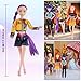 Kpop Demon Hunters Toys Dolls - Oilkas 11.8 inch Action Dolls Set,Includes Anime Style Waterproof Vinyl Stickers, Poseable Dolls with Movable Joints
