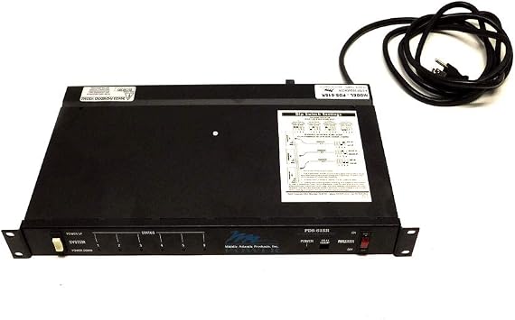 Middle Atlantic PDS-615R 115 Volt Sequencing Rackmount Power Strip