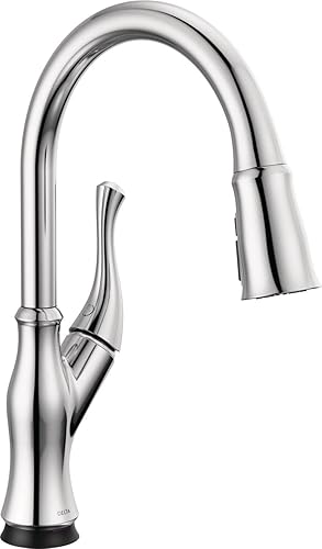 Delta Faucet Ophelia Touch - Grifo de cocina cromado, cromado con rociador extraíble, grifo de fregadero de cocina, grifo táctil para fregadero de disponible en Yaxa Venezuela