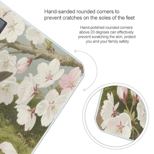 Báscula Digital de Baño Spring Hummingbirds de Vidrio Templado miniatura 4