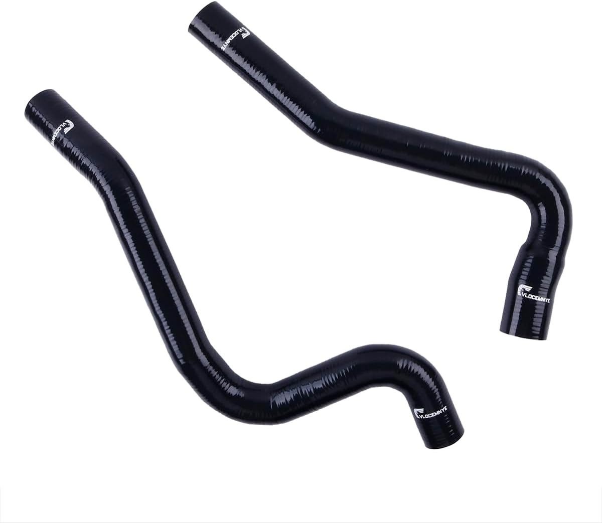 Silicone Radiator Hose For Chevy Chevrolet Corvette V8 5.7L / 5.0L 1977 78 79 80 81 1982 3 Layer 4.5mm (BLACK)