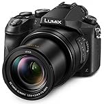 Panasonic DMCFZ2500K LUMIX 4K Point & Shoot Camera, Vario ELMARIT F2.8-4.5 Lens, 21.1 Megapixels, Black