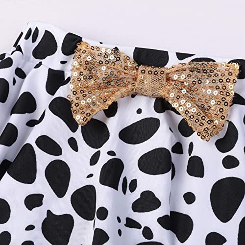 Zusnxaxe Newborn Baby Girls First Birthday Outfit Ruffles Sleeve Romper And Floral Skirt With Headband Holy Cow I'm One(Short Sleeve,12-18Months) #TOP6