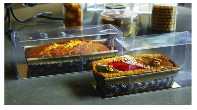 Etui a cake avec languette or parfait pour vos goûters faits maison et buffets