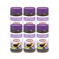 Crastan Cicoria Solubile - 6 vasetti da 100 gr