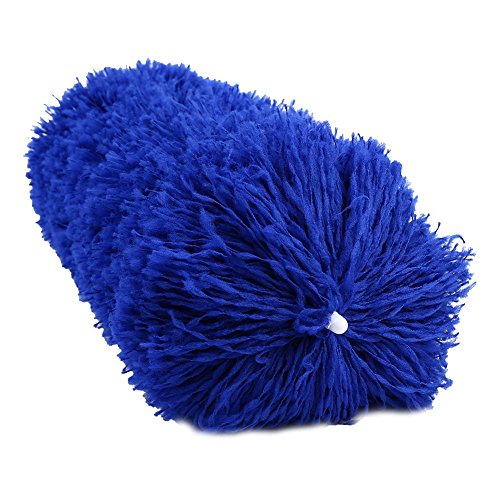 Plumeau dépoussiérant microfibre 56cm bleu pour maison