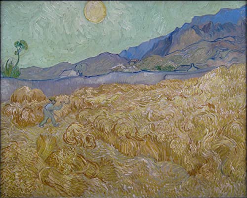 Image sur toile Champ de blé Van Gogh pour chambre à coucher zen