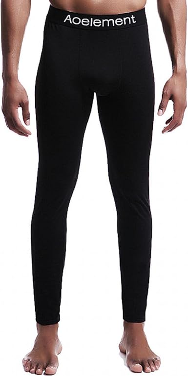 Amazon.com: Leggings de tiro bajo para hombre, con forro polar, forro  polar, ropa interior de algodón, pantalones térmicos, capa base separados,  pantalones largos : Ropa, Zapatos y Joyería