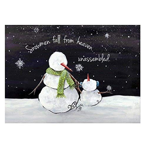 Jada Venia 9.75"x7.75" Sherri Ohler Flurry Junior Light Box Insert, 9 3/4" x 7 1/2", Multi