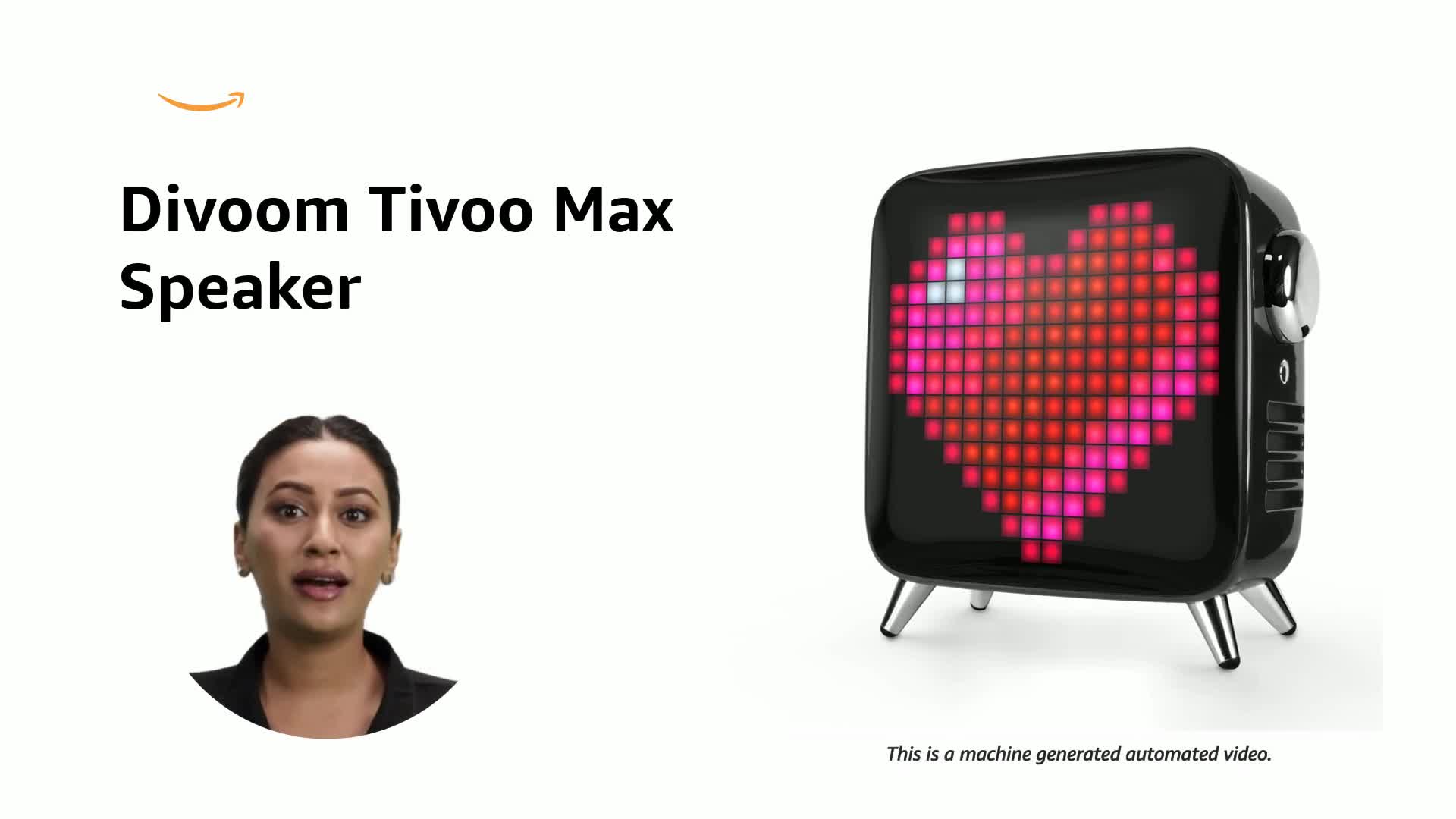 Divoom Tivoo Max Smart Portable Bluetooth LED Speaker with APP