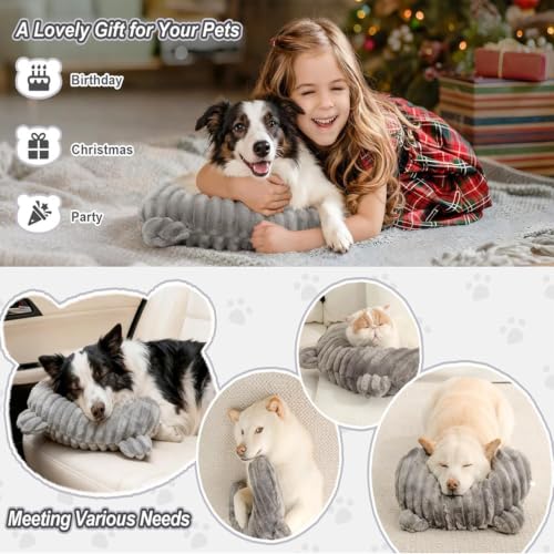 Almohada calmante para mascotas con diseño suave y relajante para el dormitorio 6