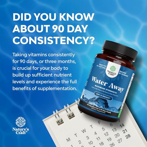 Water Away Herbal Diuretic Pills