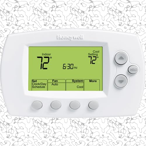 TH6220D1028/U - OEM Upgraded FocusPRO 6000 Programmable Thermostat 2 Heat 1 Cool Replaces Resideo