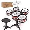 josietomy Kinderdrumstel Jazz drum set, muziekinstrument speelgoed voor kinderen ouder dan 3 jaar