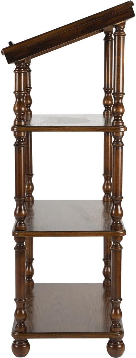 Butler Alden Vintage Oak Library Stand