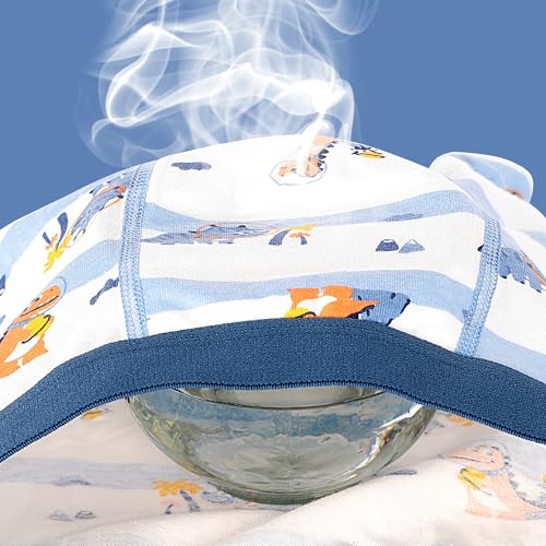 Tphon Boys Boxer Briefs, Toddler Kids Cotton Underwear Dinosaur Printed Shorts Set 4 Pack, 2-10 Years3