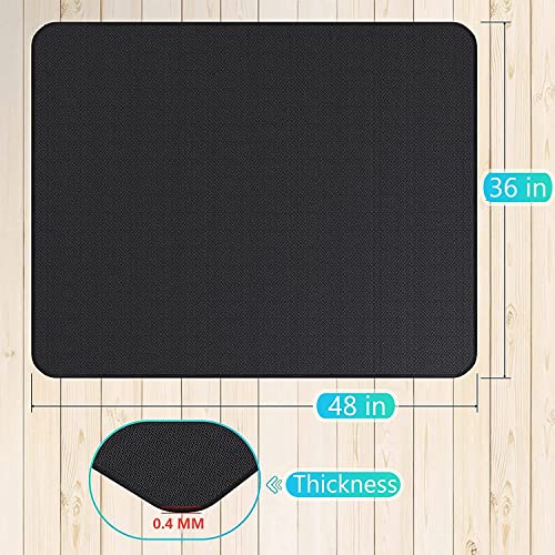 Ubeesize Thickened 48X36 Inches Under Grill Mat For Outdoor Grill,Double-Sided Fireproof Grill Pad For Fire Pit,Indoor Fireplace Mat Fire Pit Mat,Oil-Proof Waterproof Bbq Protector For Deck And Patio #TOP7