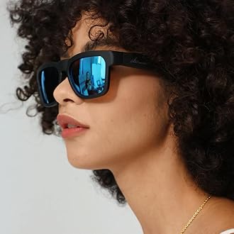 OhO sunshine Smart Sunglasses Unisex, Polarized Glasses with Bluetooth Speaker, Athletic/Ourdoor UV Protection, Voice Control