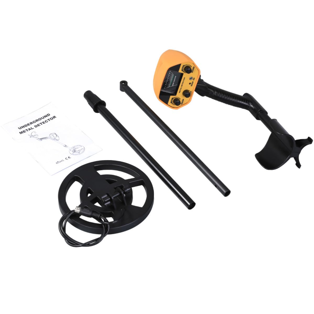 Metal Detector Gtx5030 in ABS e Alluminio per Oro e Tesori