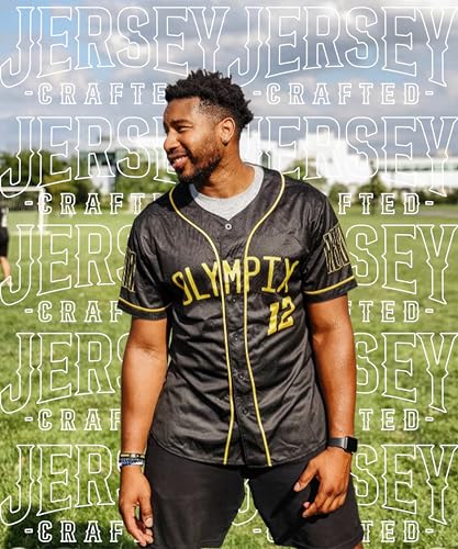 Camiseta personalizada de béisbol - uniforme de softbol personalizado con nombre, número y logo para hombres y mujeres adultos y jóvenes miniatura 2