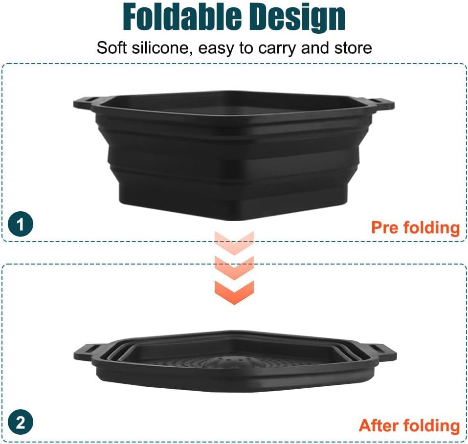 Ice Shower Kit, Foldable Ice Shower Bucket Adjustable Length Silicone Ice Bath Chiller with Hanging Lugs for Rapid Cooling Ice Bath
