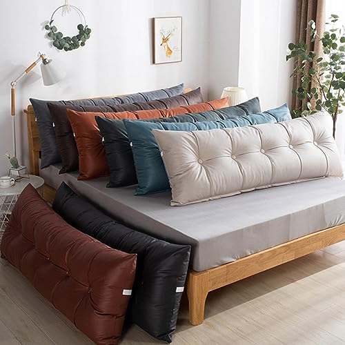 Coussin de taille pour canapé lit dossier de lecture et oreiller lombaire - 7