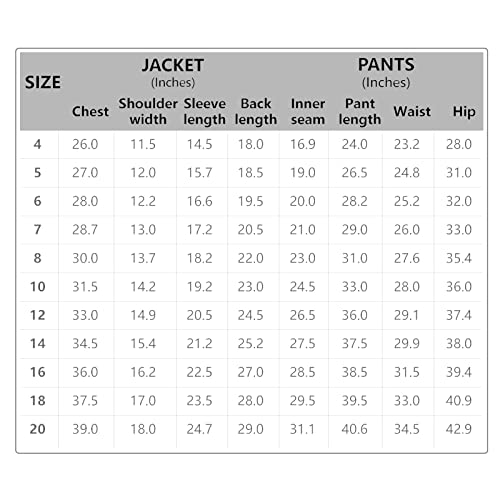 Boy Diary Boys Suit 5 Piece, Adjustable Waist With Functional Pockets, Ring Bearer Outfit, Formal Suits For Boys, Boys Suit Size 14, Blue #TOP6