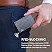 Hayvenhurst Wallet For Men - Reinvented Design Men's Wallet - Slim, Minimalistic & Seamless, Blocks RFID Scanners with a Money Clip (Carbon Fiber)