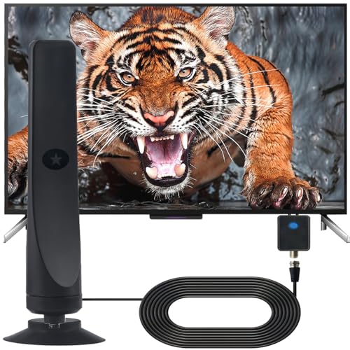 DVBT2 Antenne Wavemax Festberg Hitenna TV Antennes Rewave Antenna 2025 Antenne für den Innenbereich mit starkem Signal 30dBi Smart-TV-Antennens für den Außenbereich HD/4K (154-F2)