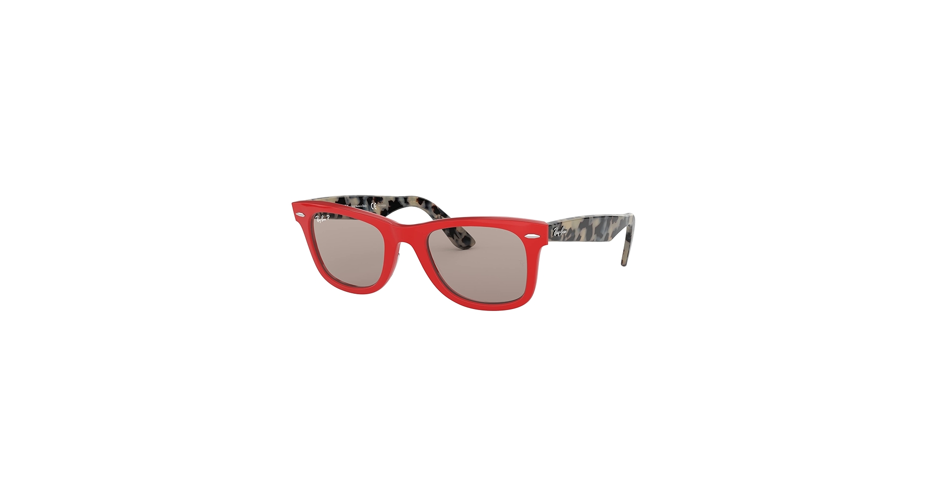 小物 Ray-Ban RB2140f Ray-Ban Wayfarer RB2140F 901/64 Black Sunglasses - eye-oo.com