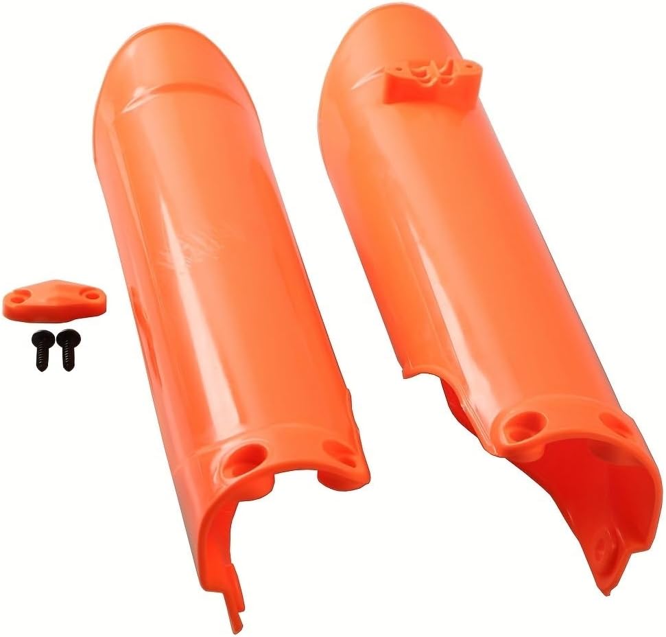 Front Fork Protection Guard Shock Absorber Cover Protector Compatible with EXC FC SX XC W TE FE TX FX TC GasGas EX/EC/MC 125 1(Red)