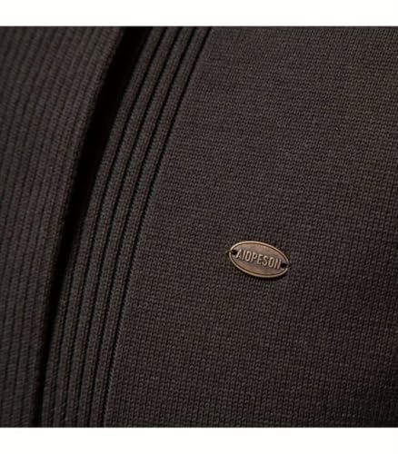 INVACHI Men's Lightweight Cardigan Sweater Casual V-Neck Button Down Sweater with Pockets3