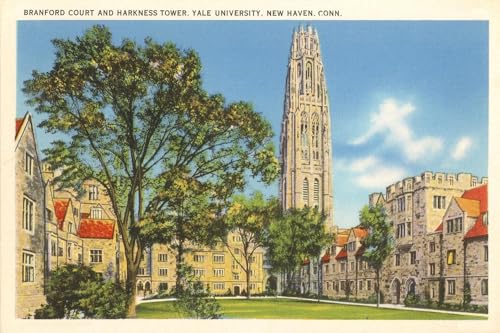 ART.COM Wall Art Print Yale University, New Haven, Connecticut, 18" x 12"