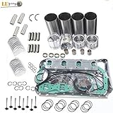 2KD 2KD-FTV Overhaul Rebuild Kit for Toyota Engine Piston Ring Gasket Bearing