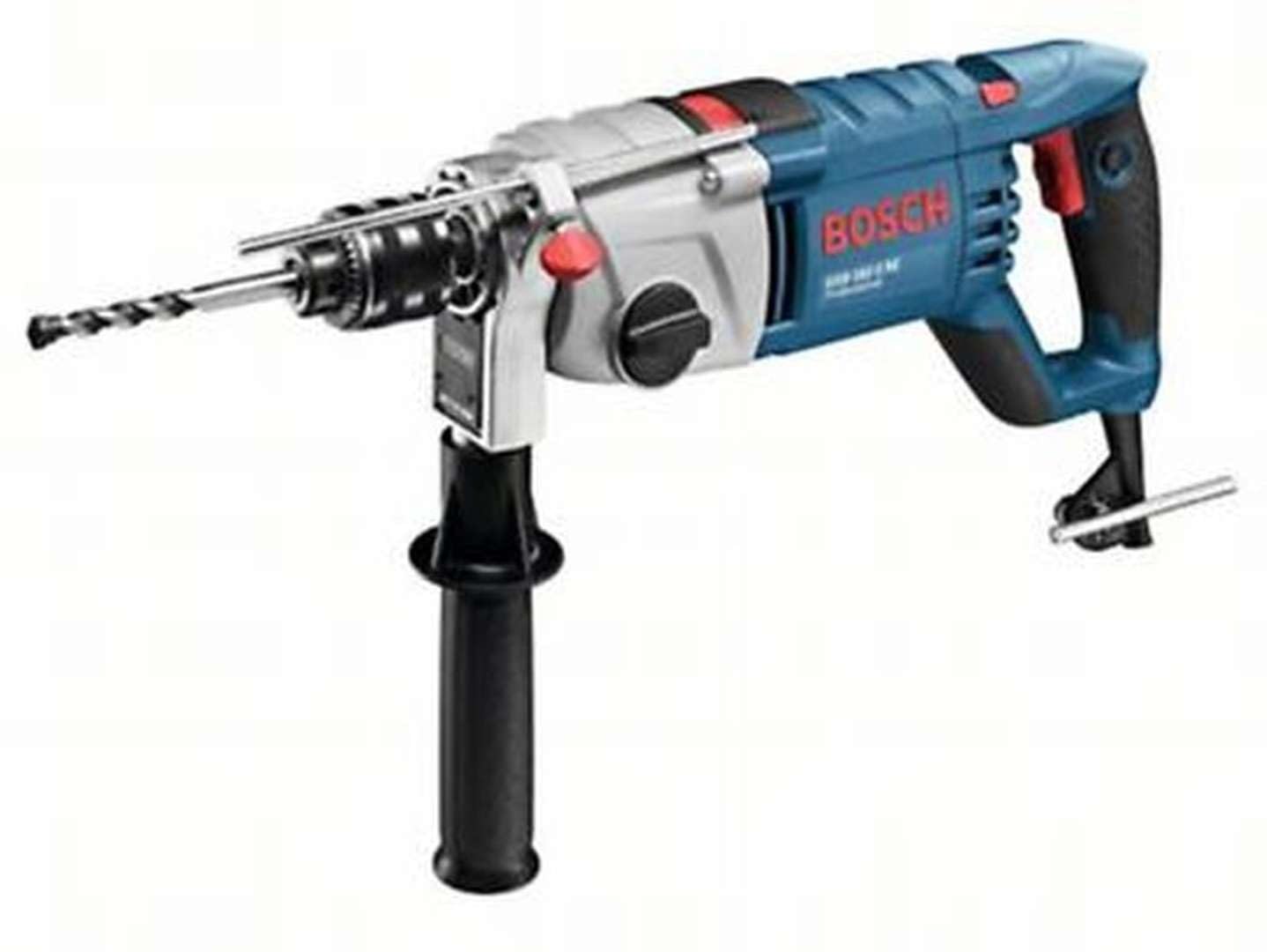 Bosch Professional Schlagbohrmaschine GSB 162-2 RE (inkl. Zusatzhandgriff, Tiefenanschlag, Zahnkranzbohrfutter 16mm, Handwerkoffer)