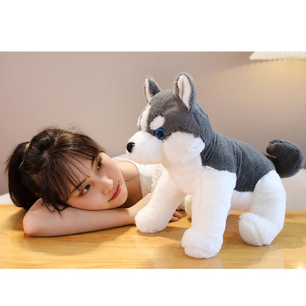 シベリアンハスキー　ぬいぐるみ Amazon.co.jp: ぬいぐるみ シベリアンハスキー 縫い包み 犬