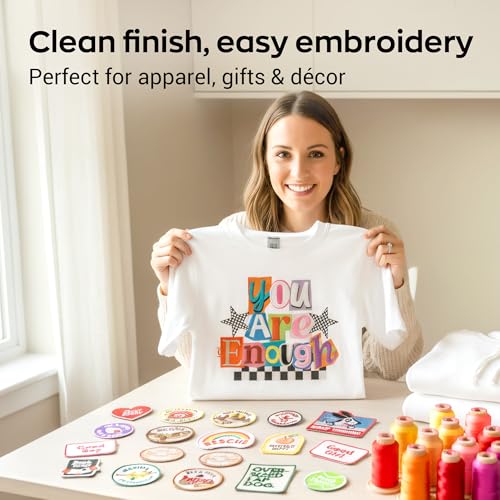 Image of Poolin Embroidery Machine Thread Kit 20 Colors | 40WT Embroidery Thread, 800M /Spool, Compatible with Brother, Janome and Most Embroidery Machines, Low Lint, Colorfast