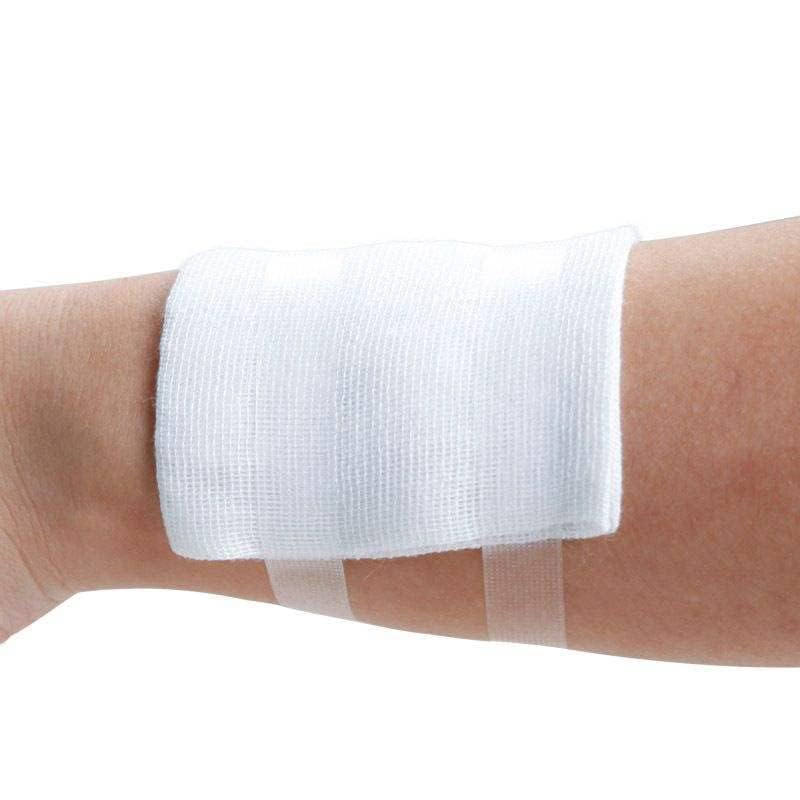 Image of JOMED - Gauze swabs Sterile 5cm x 5cm x 8ply (5pcs per pouch) (25 x 5=125 pcs.)