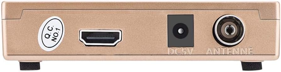 RF to HDMI Converter, 100 to 240V All Standard Analog TV Receiver Adapter with Remote Control (US Plug)