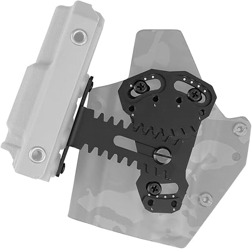 Miniatura 8 de Equipo negativo del soporte de la placa del canto de la ayuda extendida de la pistolera