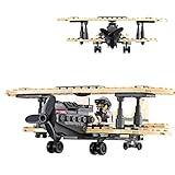 Kazi Building Block Century Military Sopwith F-1 Camel Plane RAF #82001 126pcs