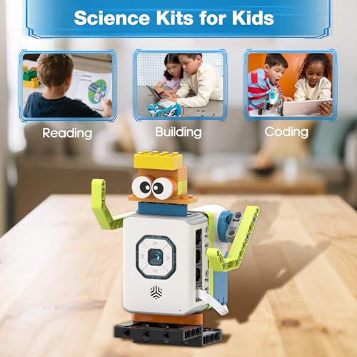 12 in 1 Coding Robot Kit ICBricks for Kids 6+, 240+ Piece Educational AI STEM Remote Building Learn to Code with Hub,Motor,Sensor,APP Control for Girls Boys Gift - Image 4