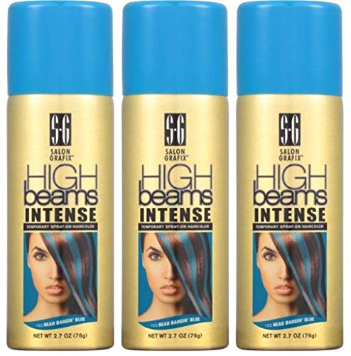 High Beams Intense Spray Temporal Azul 2.7 oz 3 pack