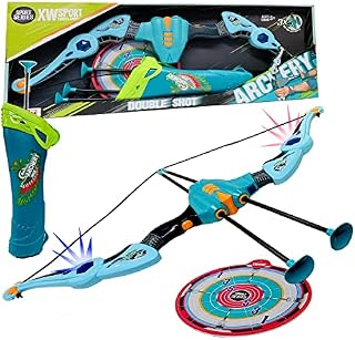 koolbitz Archery Set, Bow with Soft Arrow Set for Kids, Deformation Gift for Boys and Girls Ages 5 to 12, Perfect for Indoor or Outdoor Games