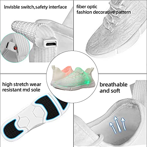 Shinmax FOS-BAI-39 Light Up Shoes,Fiber Optic Led Shoes thumb #5