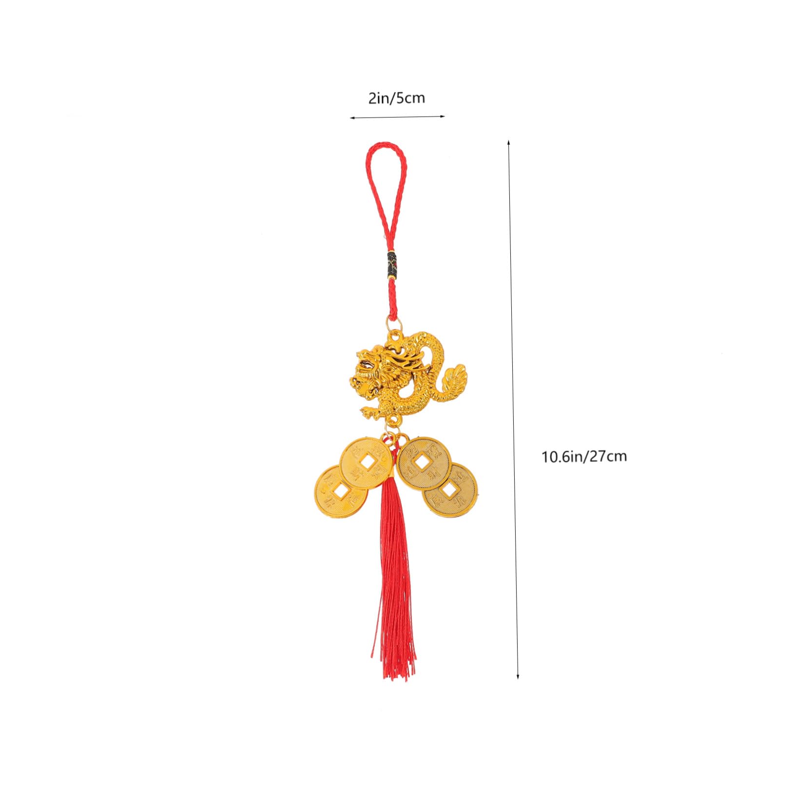 Cabilock 4 Sätze Chinesische Neujahrsdekoration Hochzeitsdeko Hochzeitsdeco Bonsai Hängender Drache Bonsai-dekore 2024 Partydekorationen Neujahrsdekorationen Plastik 6 Stück * 4